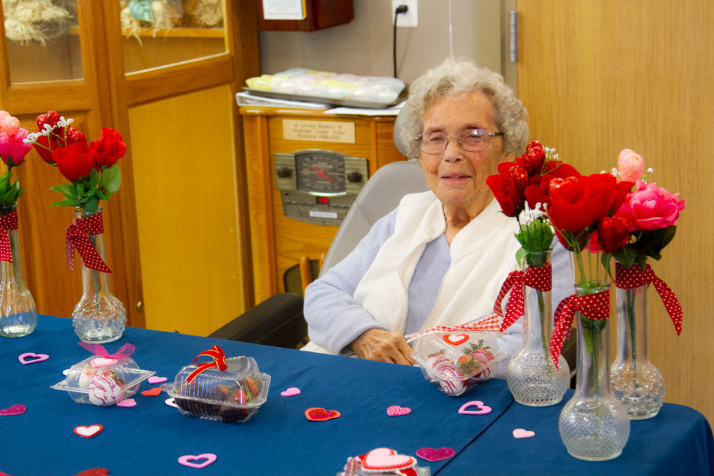 Brookcrest Valentines Day celebrations