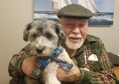 Say Hello to Lou, Our Favorite Four-legged Volunteer