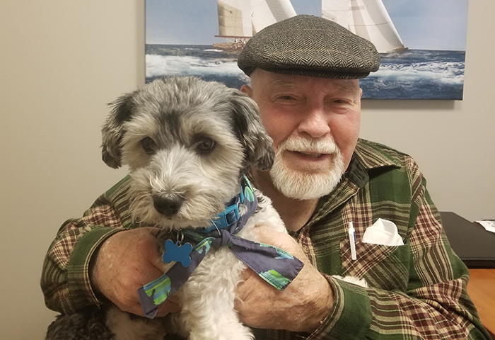 Say Hello to Lou, Our Favorite Four-legged Volunteer