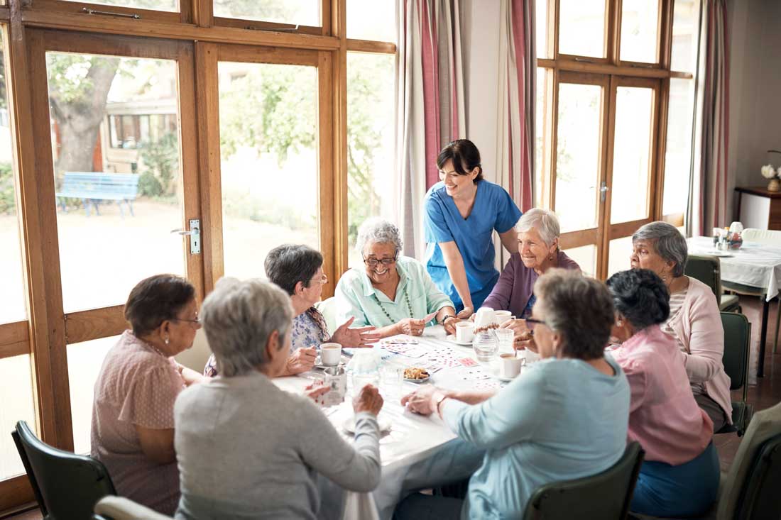 nurse and group About banner