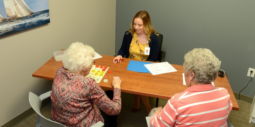 seniors in a saido learning session